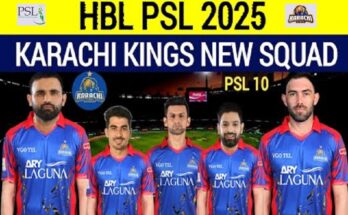 Karachi Kings team players PSL 2025